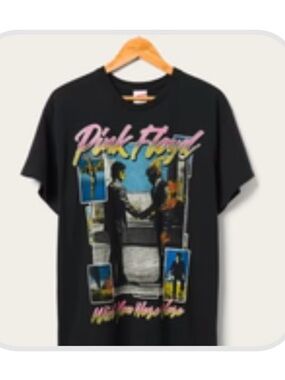 Junk Food/Pink Floyd Graphic Black Tee/Short Sleeved/XXL/SEALED IN THE BAG!